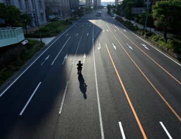 Moto en carretera