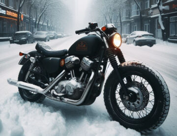 Moto invierno Ciclos Motocampo