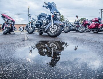 Moto lluvia Ciclos Motocampo