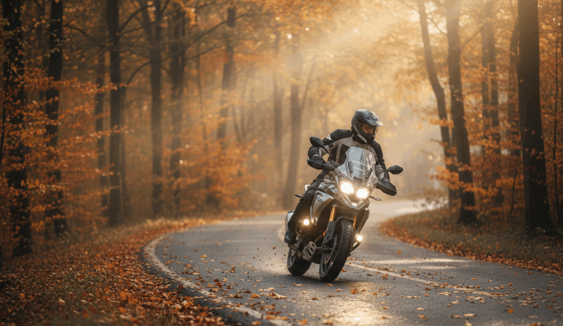 Consejos conducción otoño Ciclos Motocampo