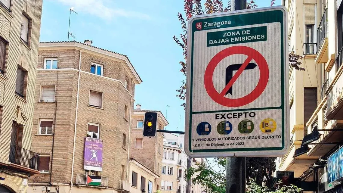 Zona Bajas Emisiones Zaragoza Ciclos Motocampo