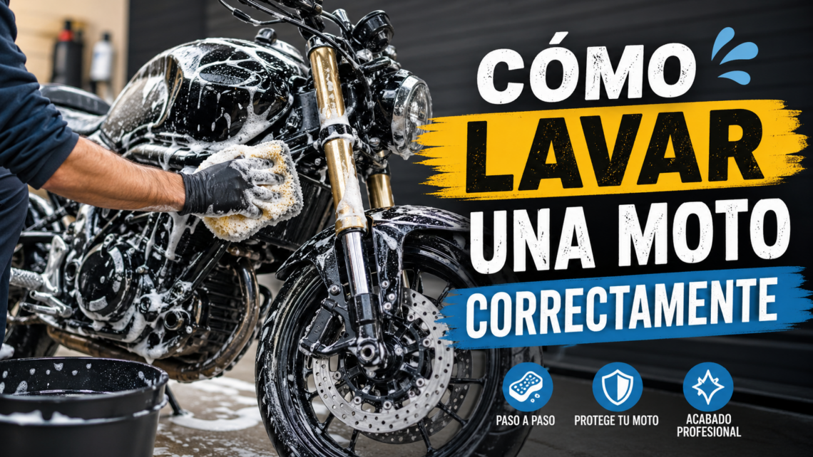 Lavar moto correctamente Ciclos Motocampo
