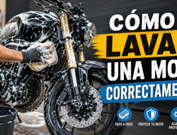 Lavar moto correctamente Ciclos Motocampo