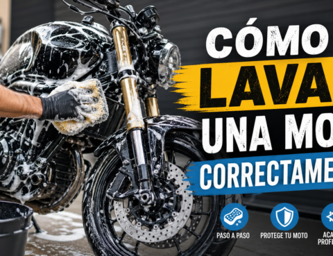 Lavar moto correctamente Ciclos Motocampo