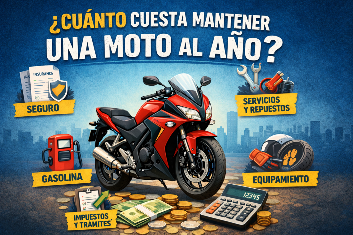 Precio mantener una moto al año Ciclos Motocampo
