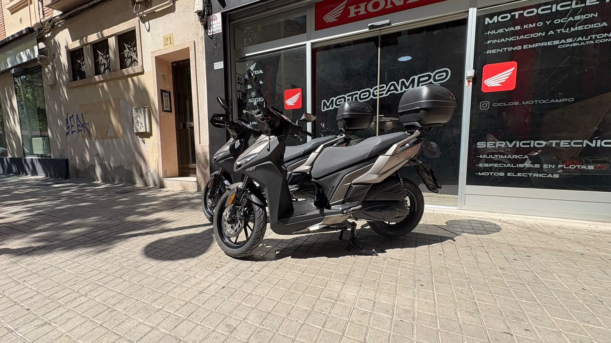 Kymco Agilty 125 S ABS 1 Kymco Agilty 125 S ABS Ciclos Motocampo