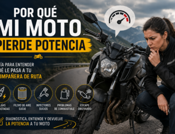Moto pierde potencia Ciclos Motocampo