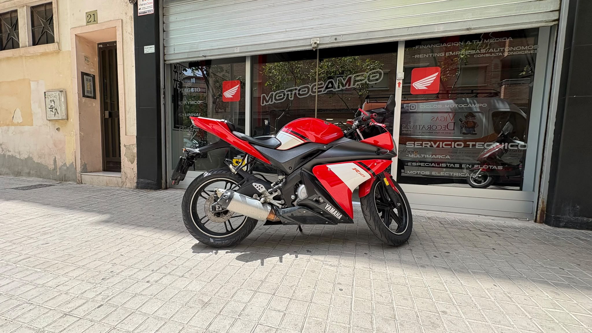Yamaha R125 1 Yamaha YZF 125 R Ciclos Motocampo